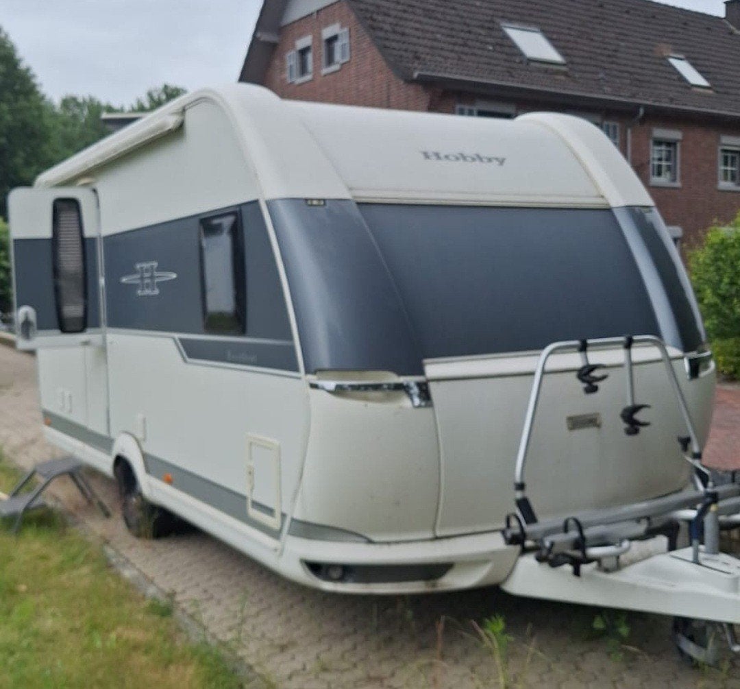Hobby UFE 460 excellent caravan. Bj 2014, Koelkast, Vast bed, Rondzit, Hobby