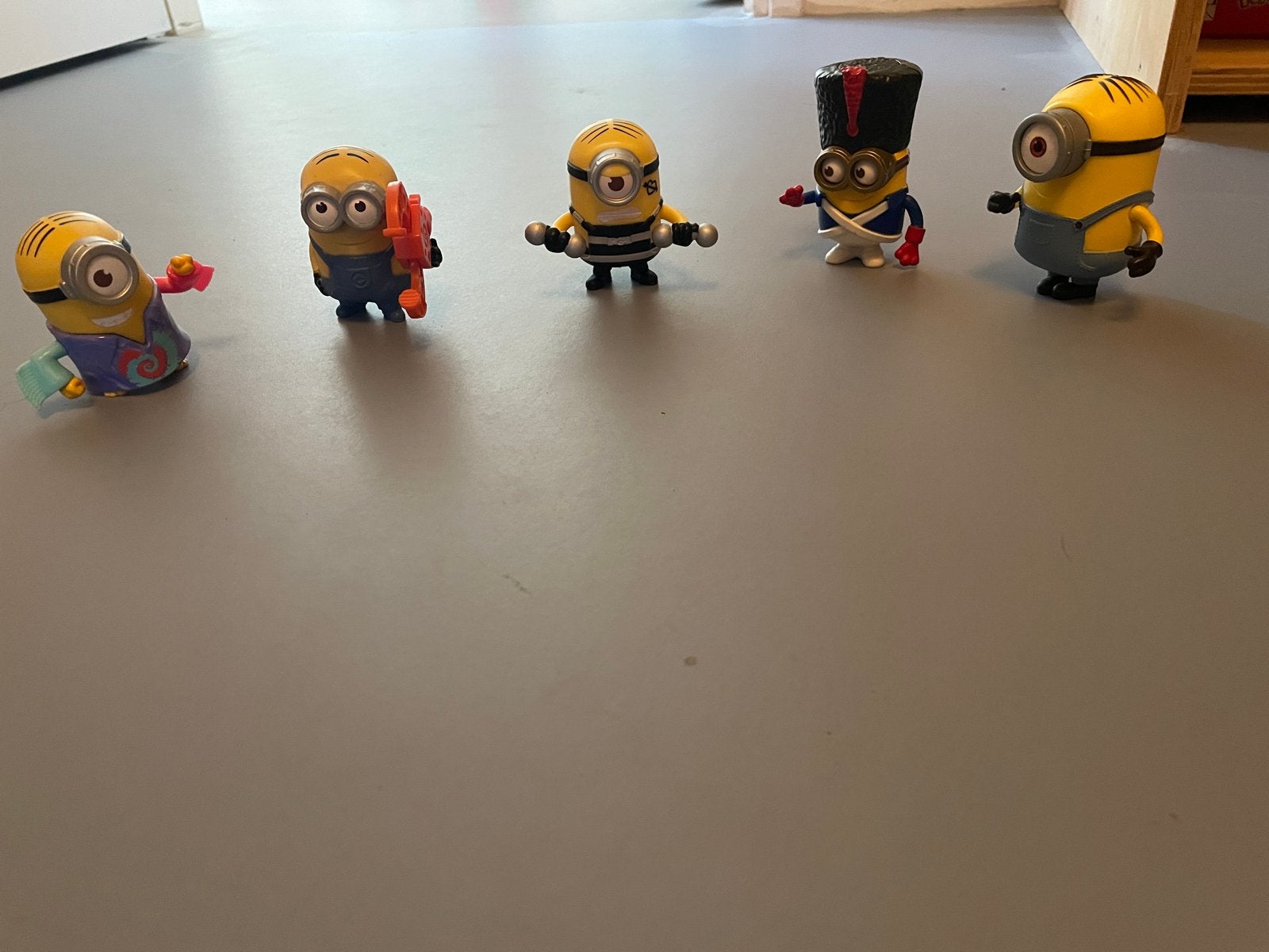 Minions speelfiguren set - 5 stuks, Ophalen of Verzenden, Gebruikt, Jongen of Meisje