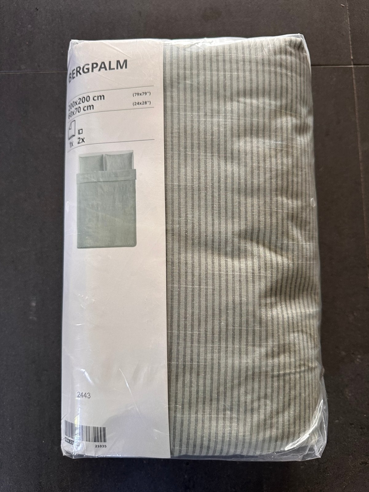 Ikea bergpalm dekbedovertrek 200x200 cm nieuw, Huis en Inrichting, Dekbedovertrek, Katoen, Ophalen of Verzenden, IKEA