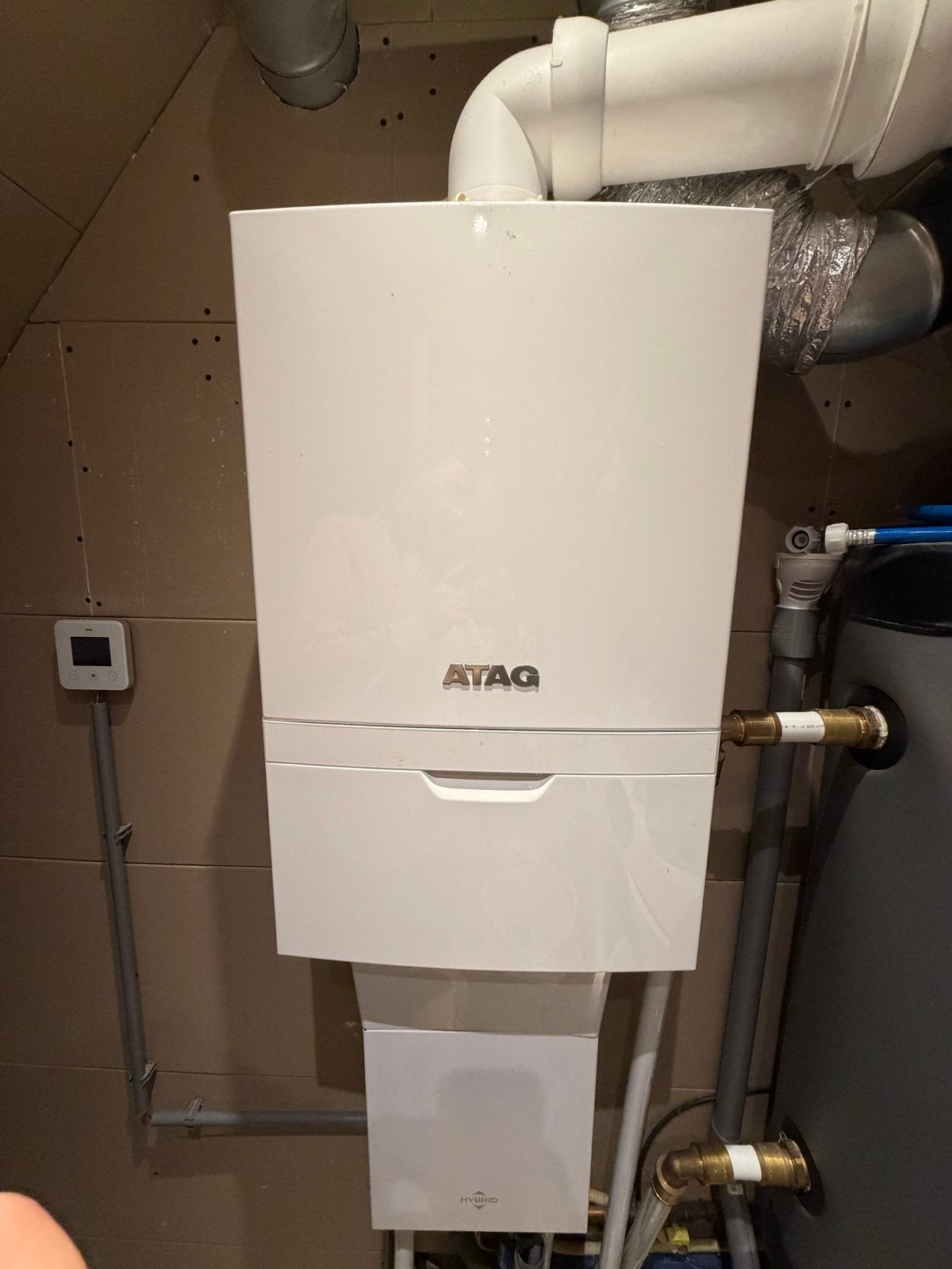 ATAG iC36EZ met hybride warmtepomp energion hybride all 50, Ophalen, Albert schweitserlaan 13, Hoog rendement (Hr), Atag
