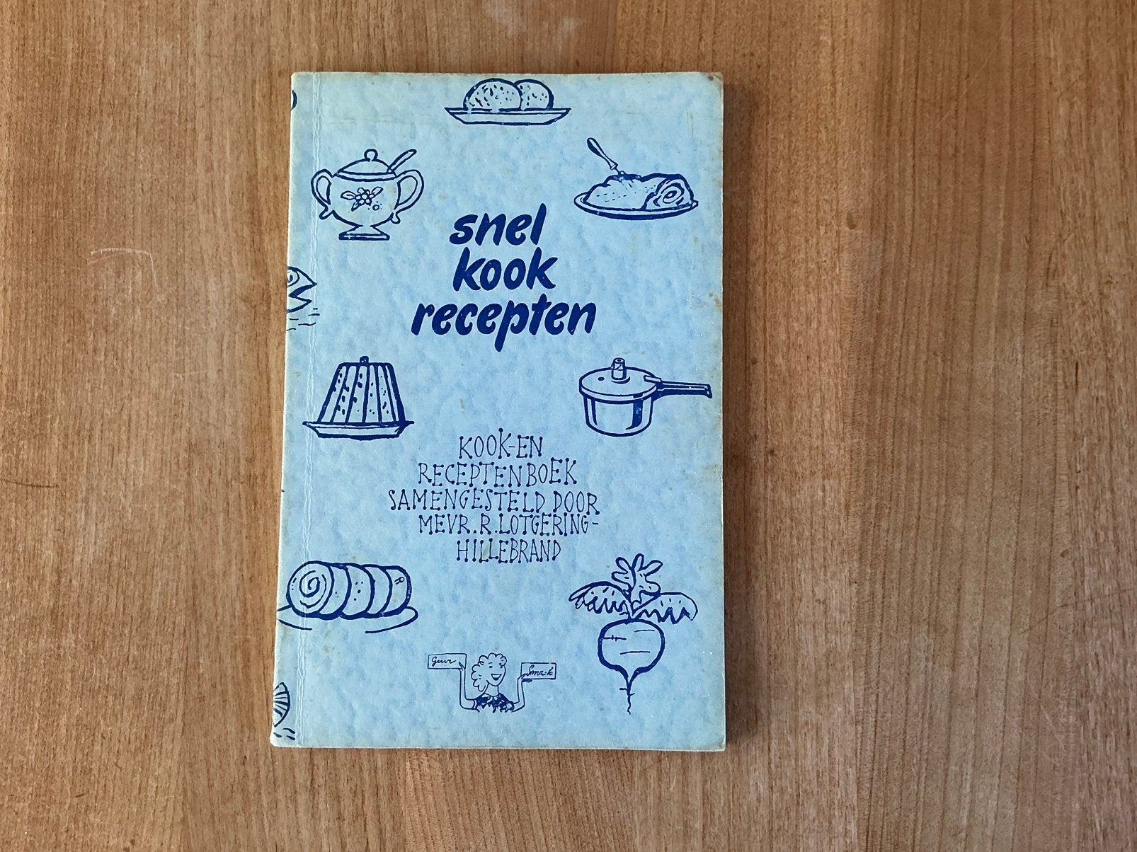 Antiek kookboekje - Snelkook recepten - Lotgering Hillebrand, Boeken, Kookboeken, Ophalen of Verzenden, Zo goed als nieuw, Nederland en België