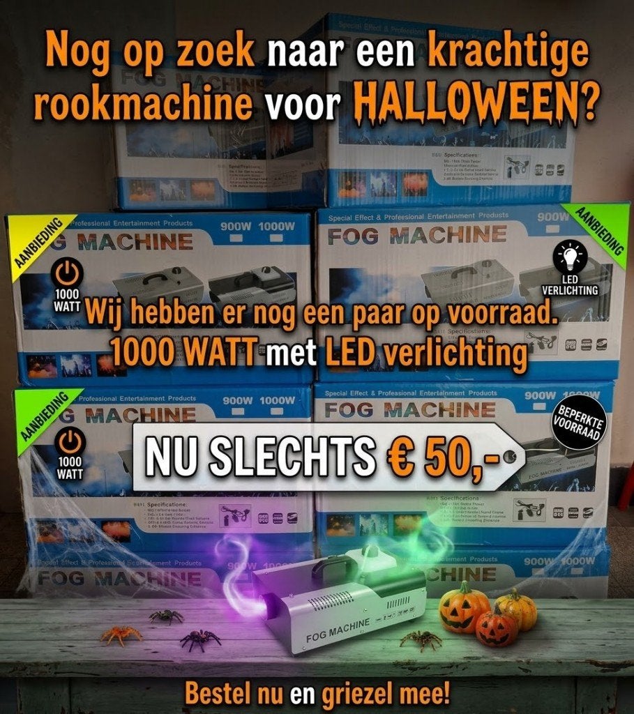 Nieuwe Rookmachine Met Led 1000 Watt