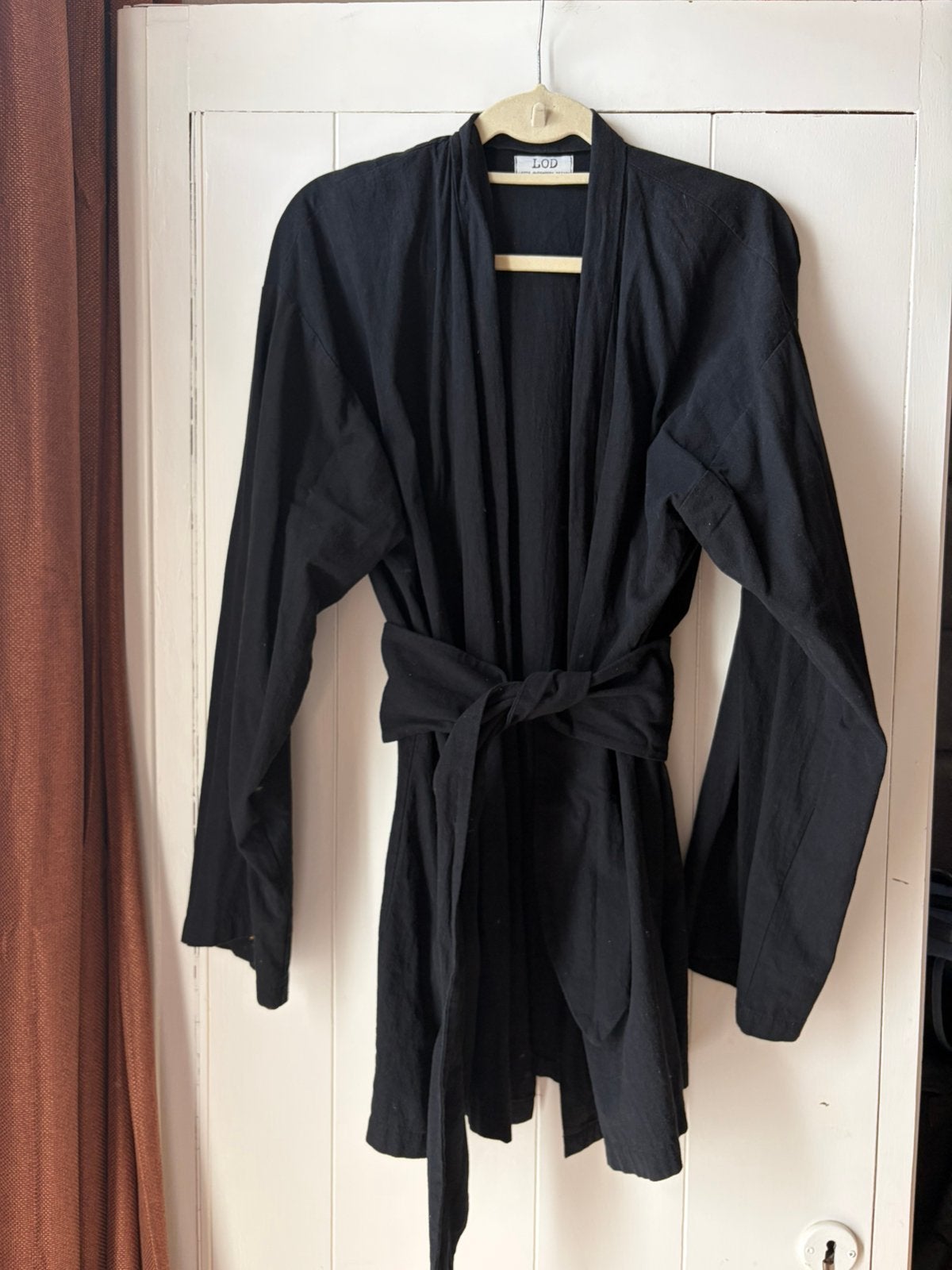 Lod Lotte oudshoorn design kimono robe zwart, Kleding | Dames, Ophalen of Verzenden, Zo goed als nieuw, Zwart