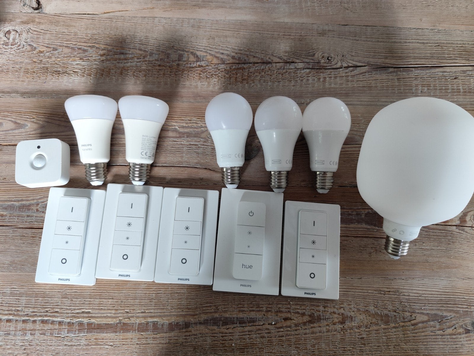 Philips Hue en IKEA Smart Verlichting & Accessoires, Gebruikt, Kunststof, Philips Hue, Modern