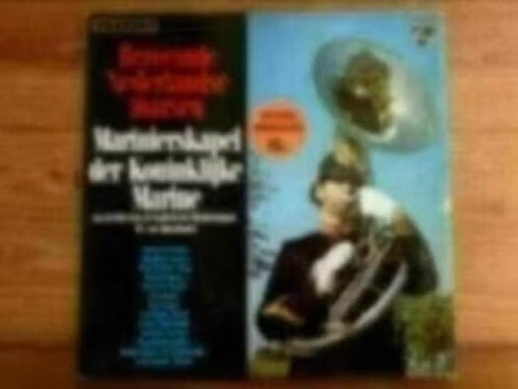 Lp de marinierskapel der Koninklijke marine .Beroemde Marsen, Ophalen of Verzenden, Gebruikt