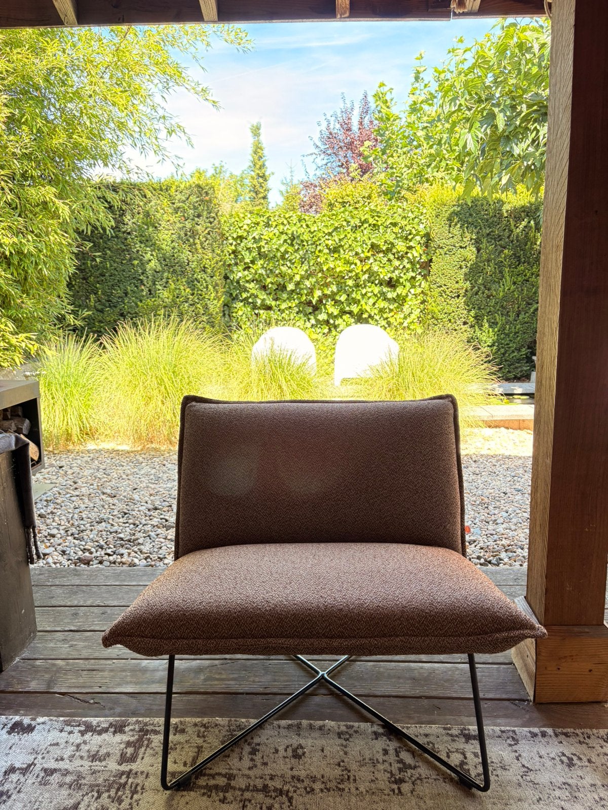 Outdoor loungestoel Jess design, Ophalen, Zo goed als nieuw, Wicker