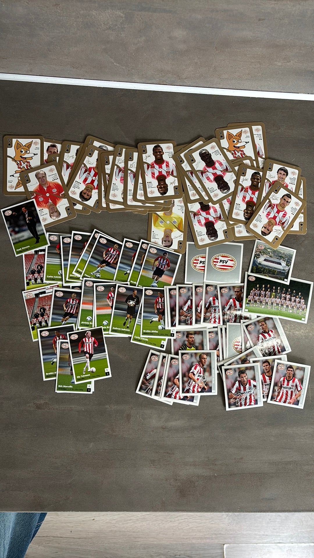 PSV • Oude voetbalplaatjes & Kaarten, Verzamelen, Supermarktacties, Albert Heijn, Ophalen of Verzenden
