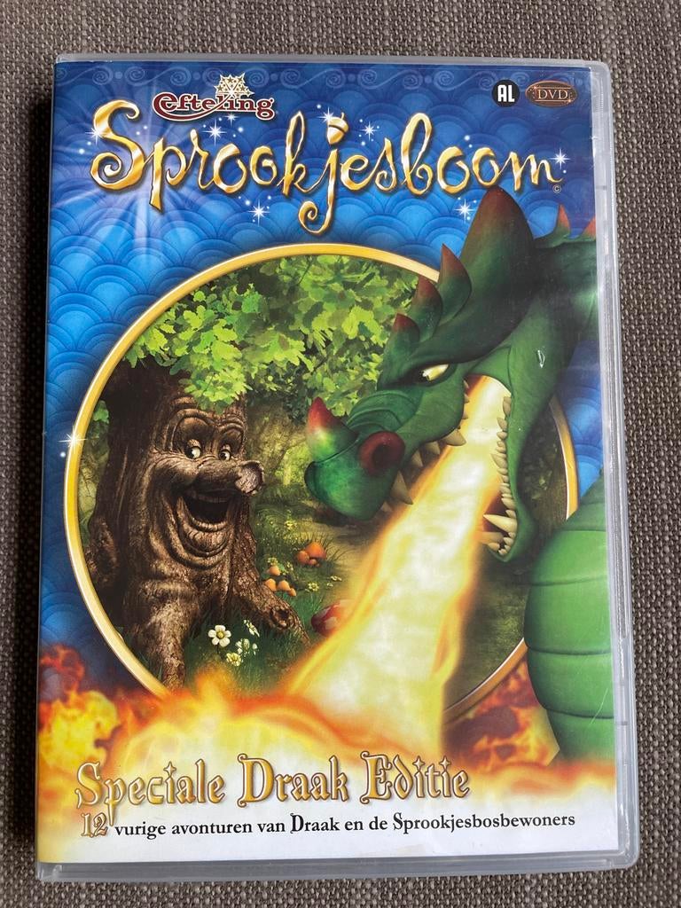 Efteling Sprookjesboom Speciale Draak Editie DVD, Cd's en Dvd's, Alle leeftijden, Ophalen of Verzenden, Zo goed als nieuw, Avontuur