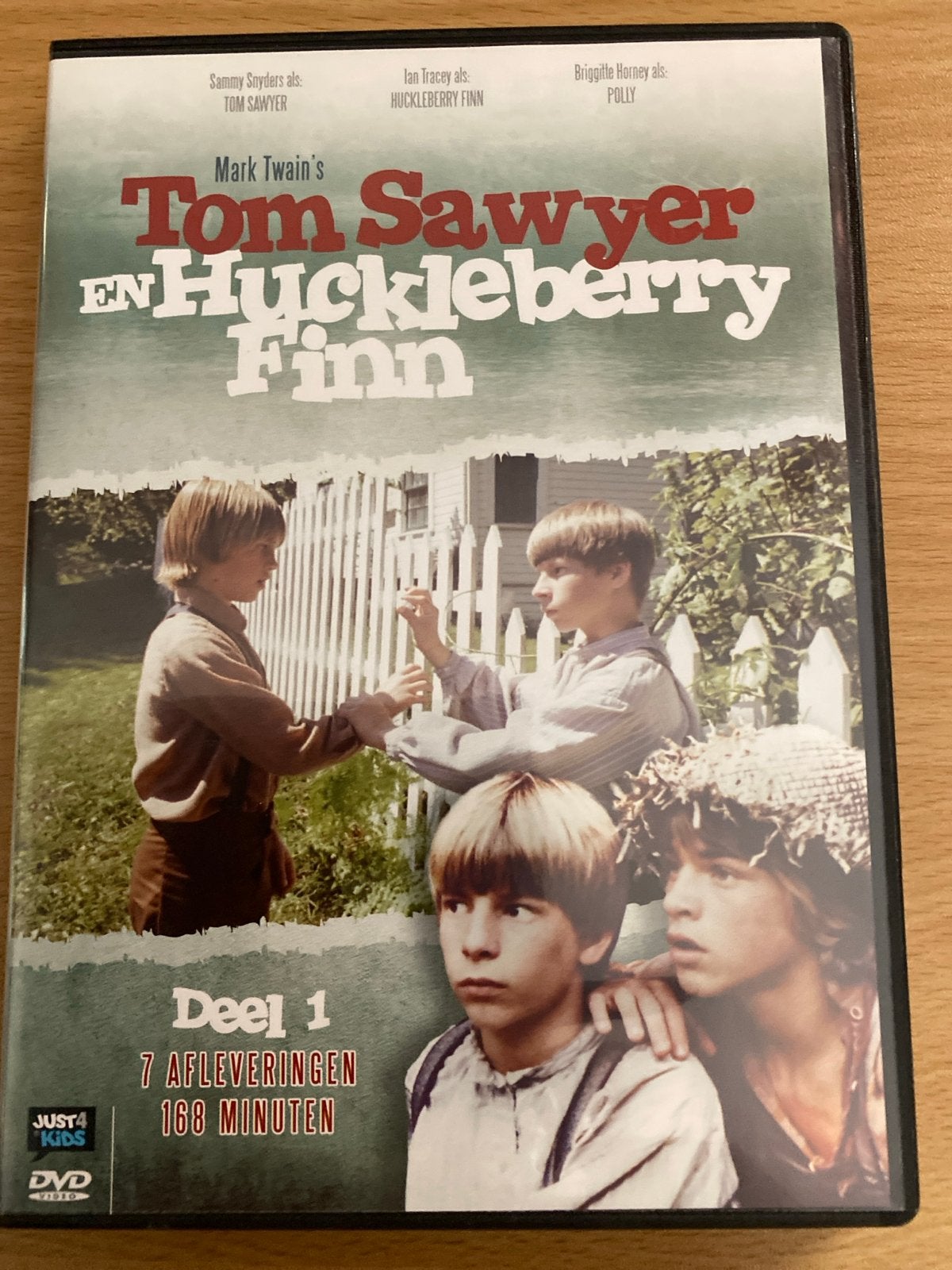 Mark Twain's Tom Sawyer en Huckleberry Finn Deel 1 DVD, Cd's en Dvd's, Avontuur, Gebruikt, Alle leeftijden, Nederlands