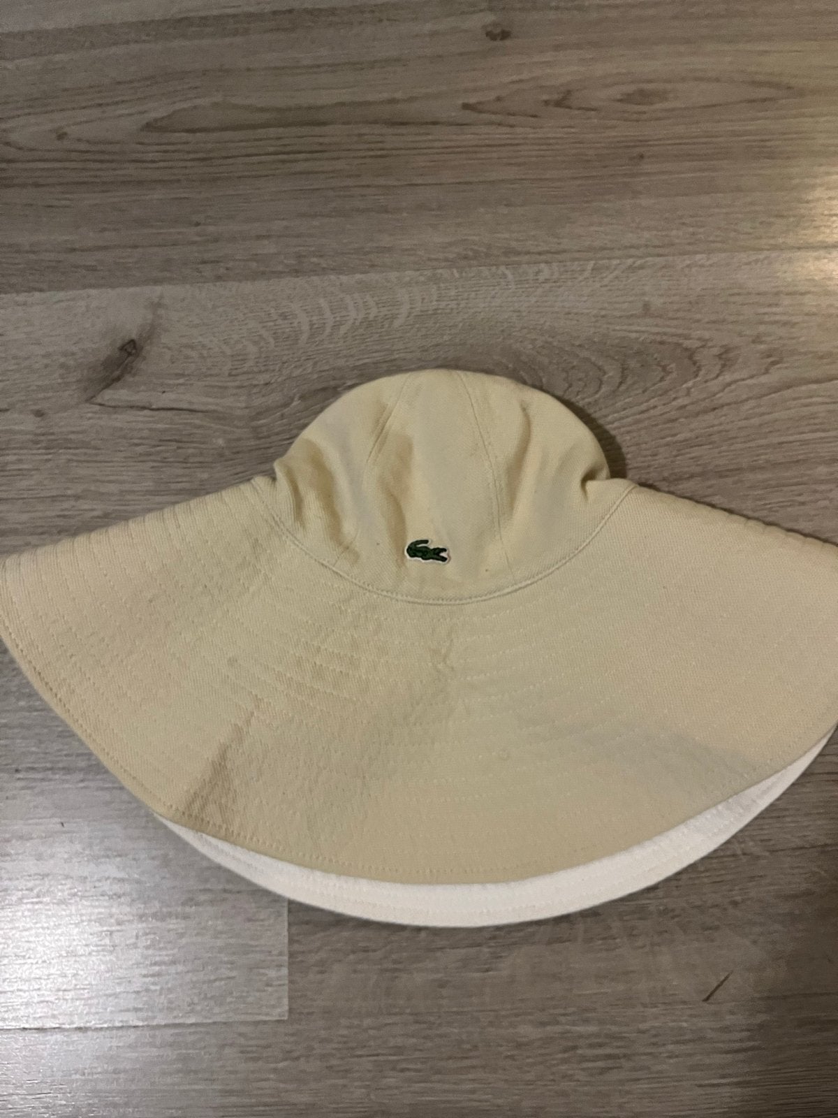 Lacoste hoed omkeerbaar, Ophalen of Verzenden, Zo goed als nieuw, One size fits all, Hoed