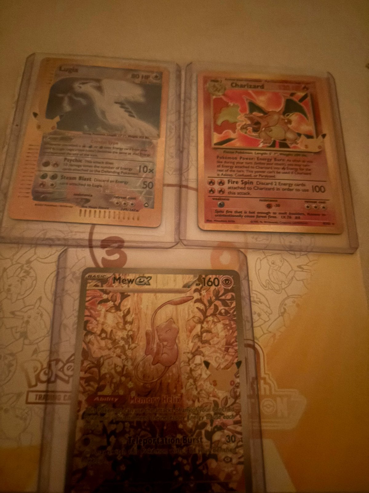 Pokemon collectie met lugia te koop