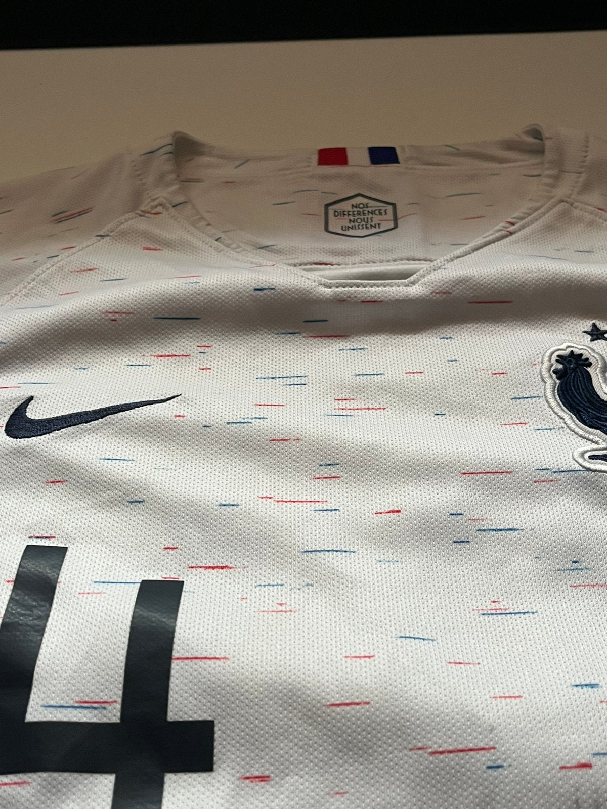 Nike Frankrijk voetbalshirt maat 140/146, Kinderen en Baby's, Kinderkleding | Maat 146, Ophalen of Verzenden, Zo goed als nieuw