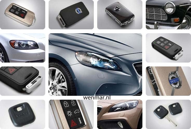 Volvo extra autosleutel ombouw naar klapsleutel reparatie, Ophalen