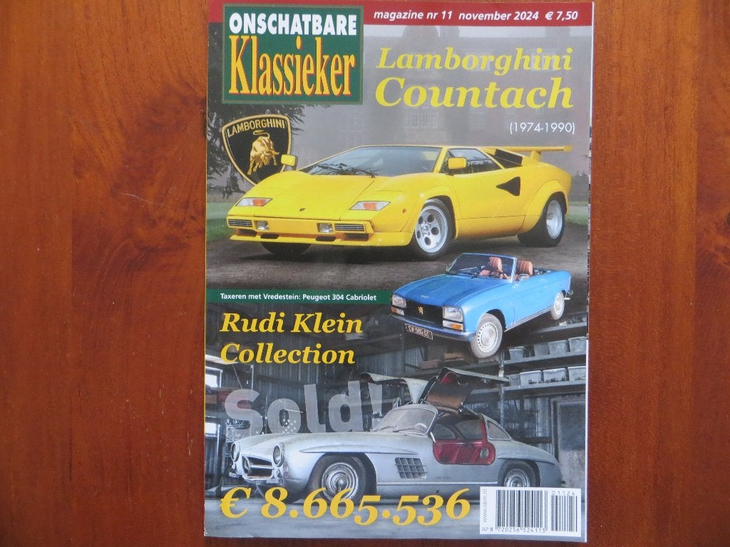 Onschatbare Klassieker 11 2024 Lamborghini Countach, Citroën, Ophalen of Verzenden, Nieuw, Citroën