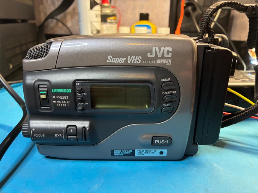 JVC GR-SX1 super VHS sVHS camera - uitstekende staat, Ophalen of Verzenden, VHS-C of SVHS-C, Camera