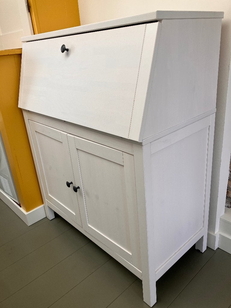 Ikea Hemnes Secretaire wit - Erg goede staat, Ophalen, Zo goed als nieuw