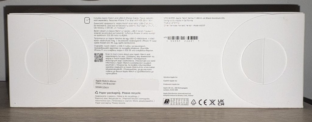 Foto 4 van Apple Watch Series 11 46mm GPS+ Cellular Slate Link Bracelet