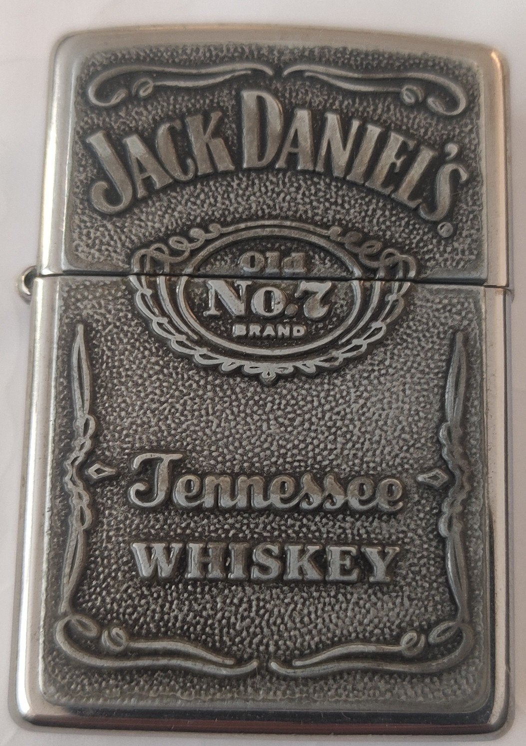 Zippo Jack Daniel's Tennessee Whiskey aansteker, Verzamelen, Ophalen of Verzenden, Gebruikt, Aansteker