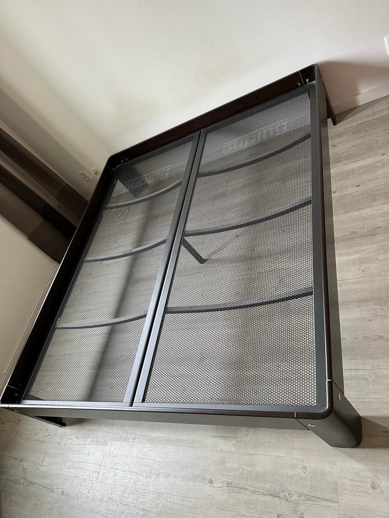 2x Auping spiraal bodem 90x210 - Zeer nette staat, Ophalen, 90 cm, 210 cm, Tweepersoons