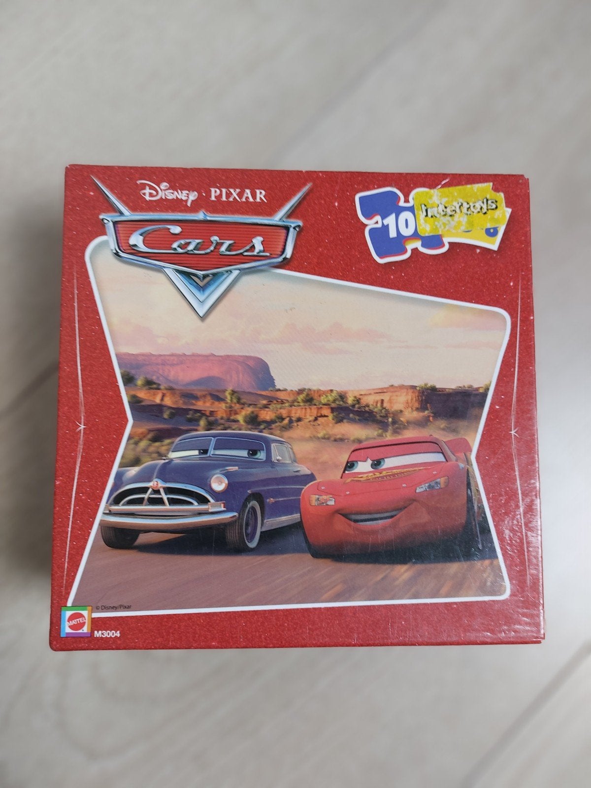 Cars puzzel, Ophalen of Verzenden, Zo goed als nieuw