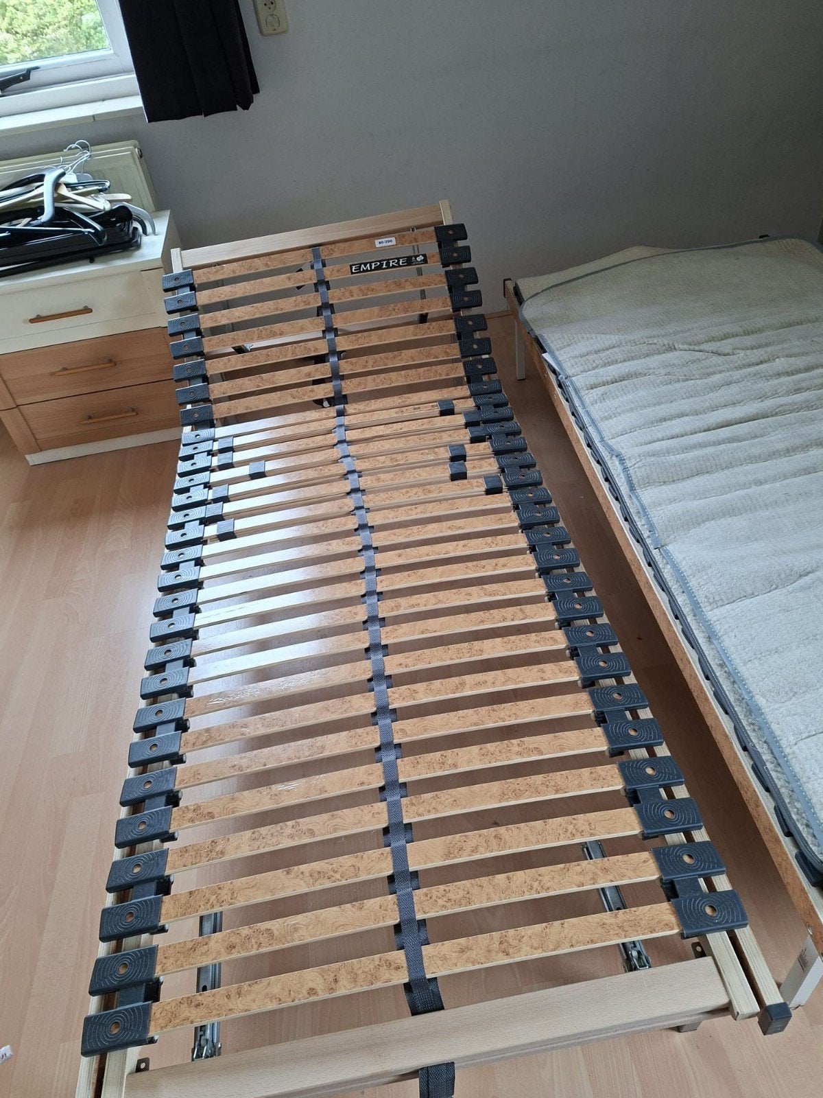 Lattenbodem Empire 90x210 cm verstelbaar, Huis en Inrichting, Slaapkamer | Bedden, Ophalen, 90 cm, 210 cm, Modern