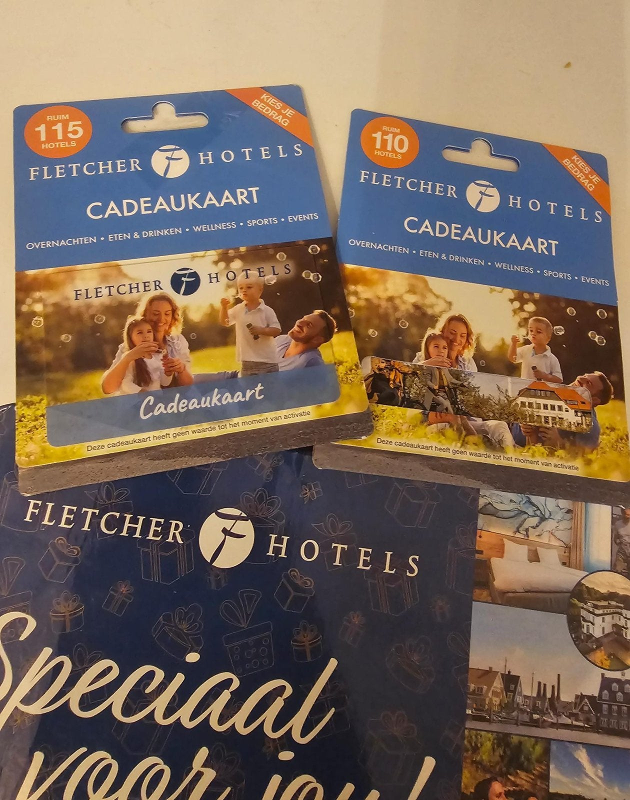 Fletcher hotels cadeaukaart t.w.v.  €150, Tickets en Kaartjes, Twee personen