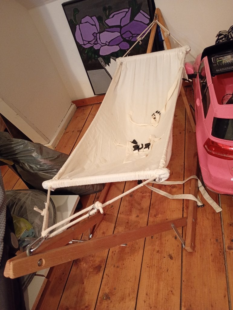 Baby Hammock Bed Baby Hangmat Inklapbaar, Ophalen of Verzenden, Zo goed als nieuw, 140 tot 160 cm, Minder dan 70 cm