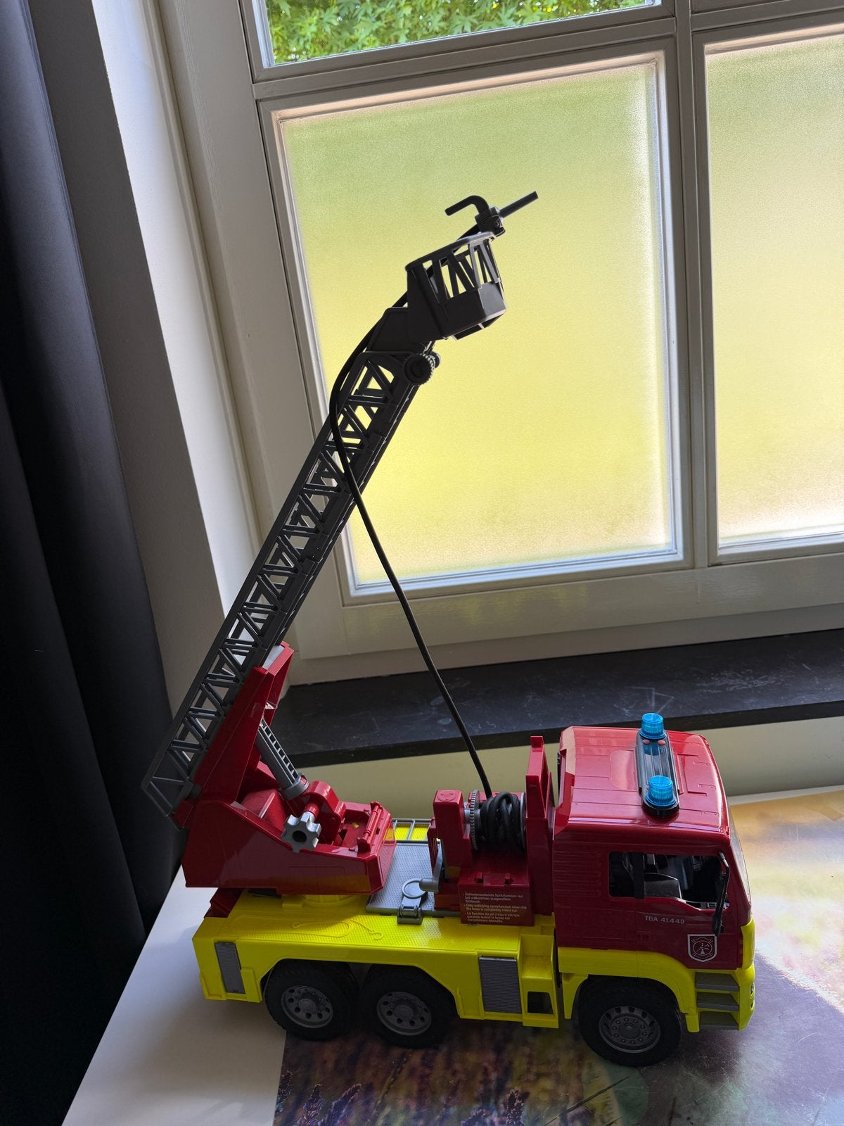 Leuke kinderbrandweerauto - gratis af te halen, Ophalen of Verzenden, Gebruikt