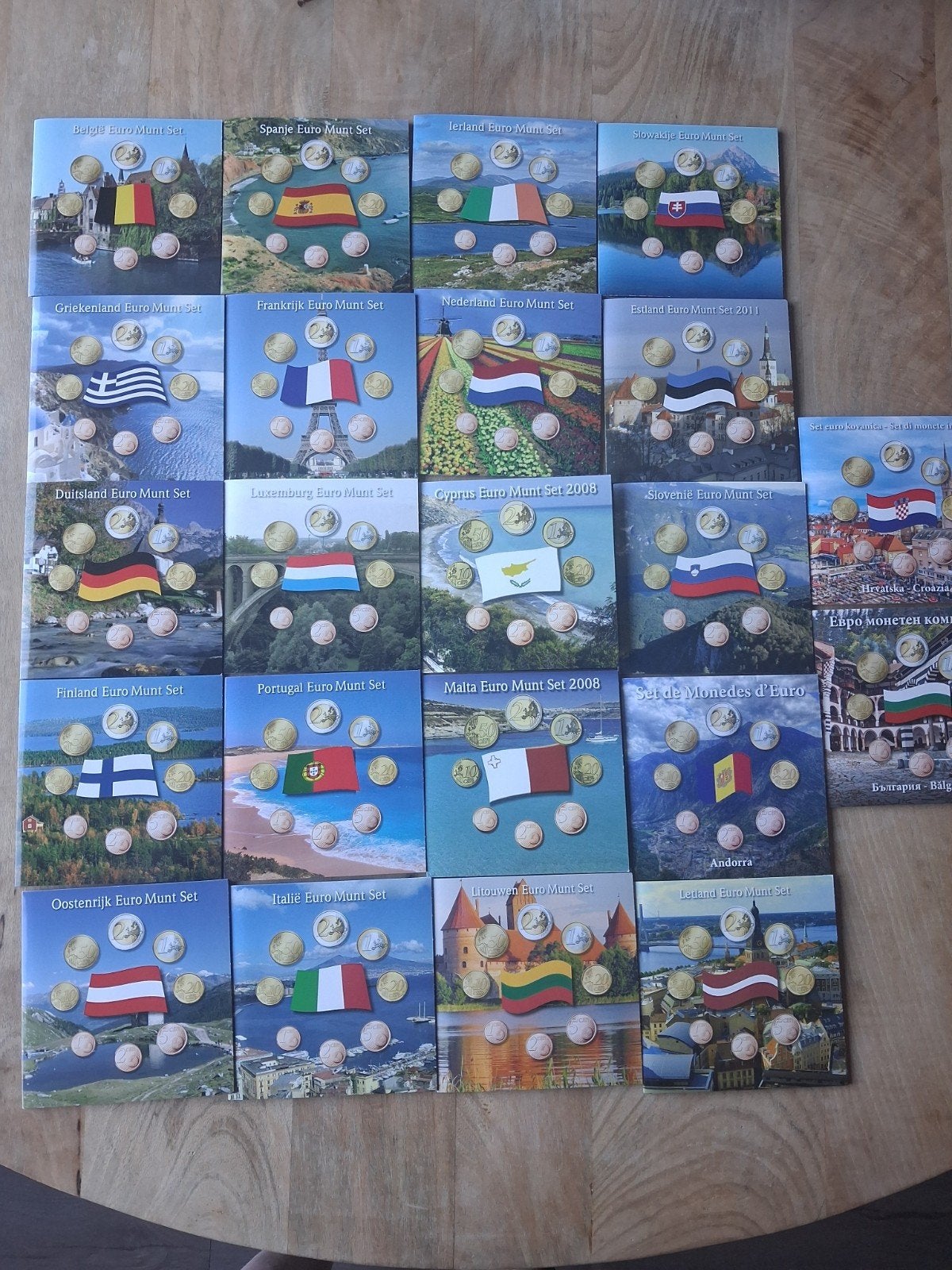 22x verschillende euroset - compleet, Ophalen, Overige landen, 2 euro