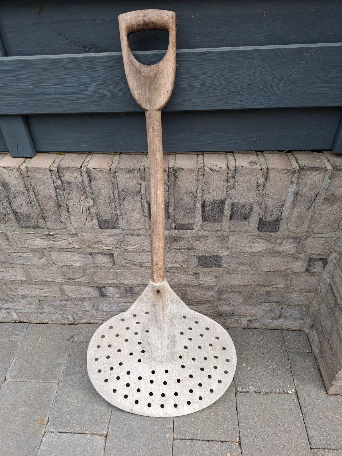 Vintage modderschep - Decoratieve tuinschep, Ophalen of Verzenden