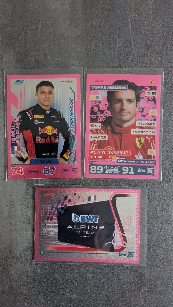 Topps Turbo Attax F1 2024 3 Pink parallels, Ophalen of Verzenden, Nieuw, Plaatje