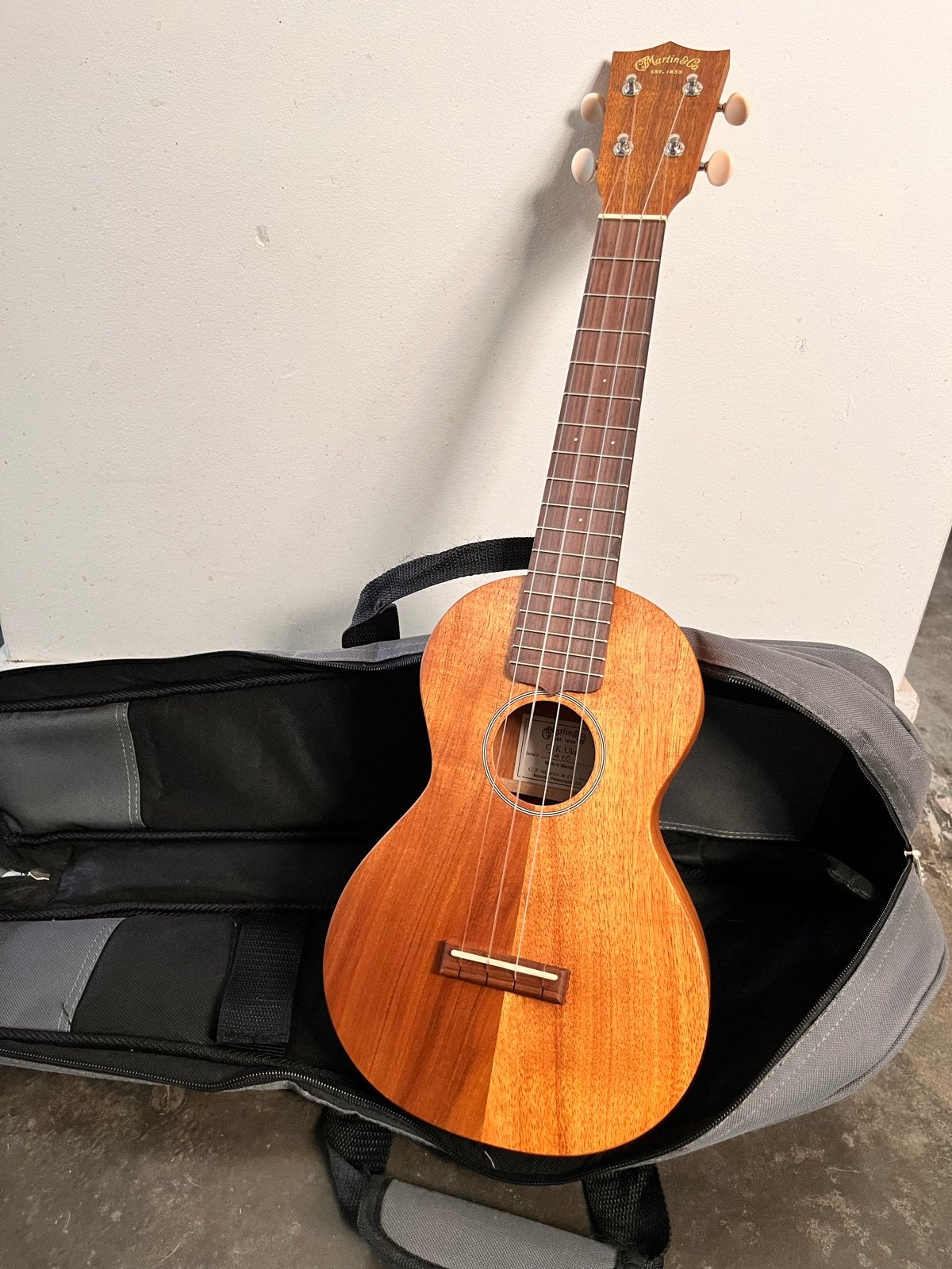 Martin & Co C1K Uke 74-10 Ukelele met hoes, Ophalen, Zo goed als nieuw, Ukelele