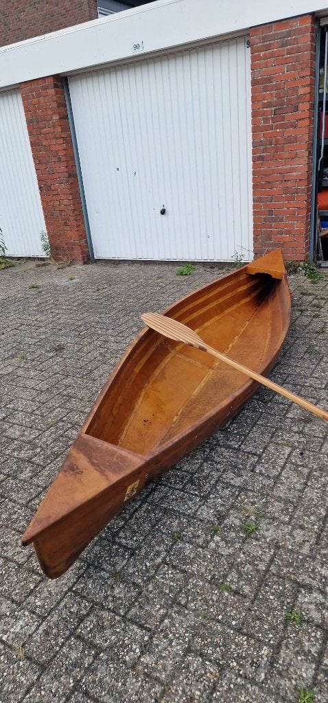 Houten kano, Watersport en Boten, Kano's, Ophalen, Gebruikt, Eén persoon, Met peddels
