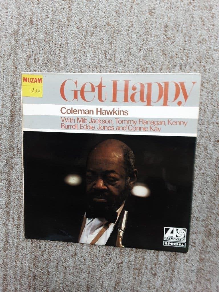 vinyl lp Coleman Hawkins get happy, LP, Gebruikt, Ophalen of Verzenden, 12 inch