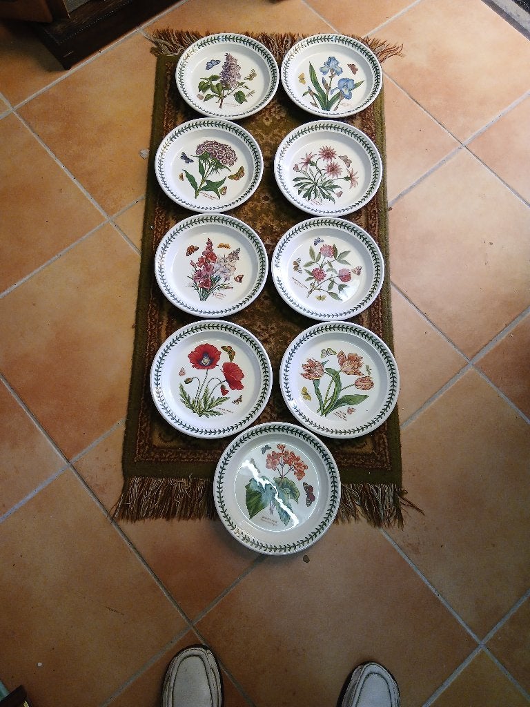 portmeirion botanic garden ontbijtbordjes, Huis en Inrichting, Keuken | Servies, Nieuw, Ophalen of Verzenden, Bord(en), Overige stijlen