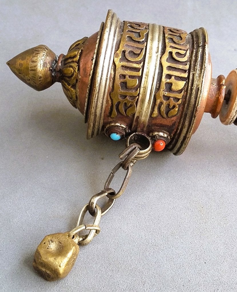 20 ste eeuw Tibetaanse Gebedsmolen Bidmolen Boeddhisme, Ophalen of Verzenden