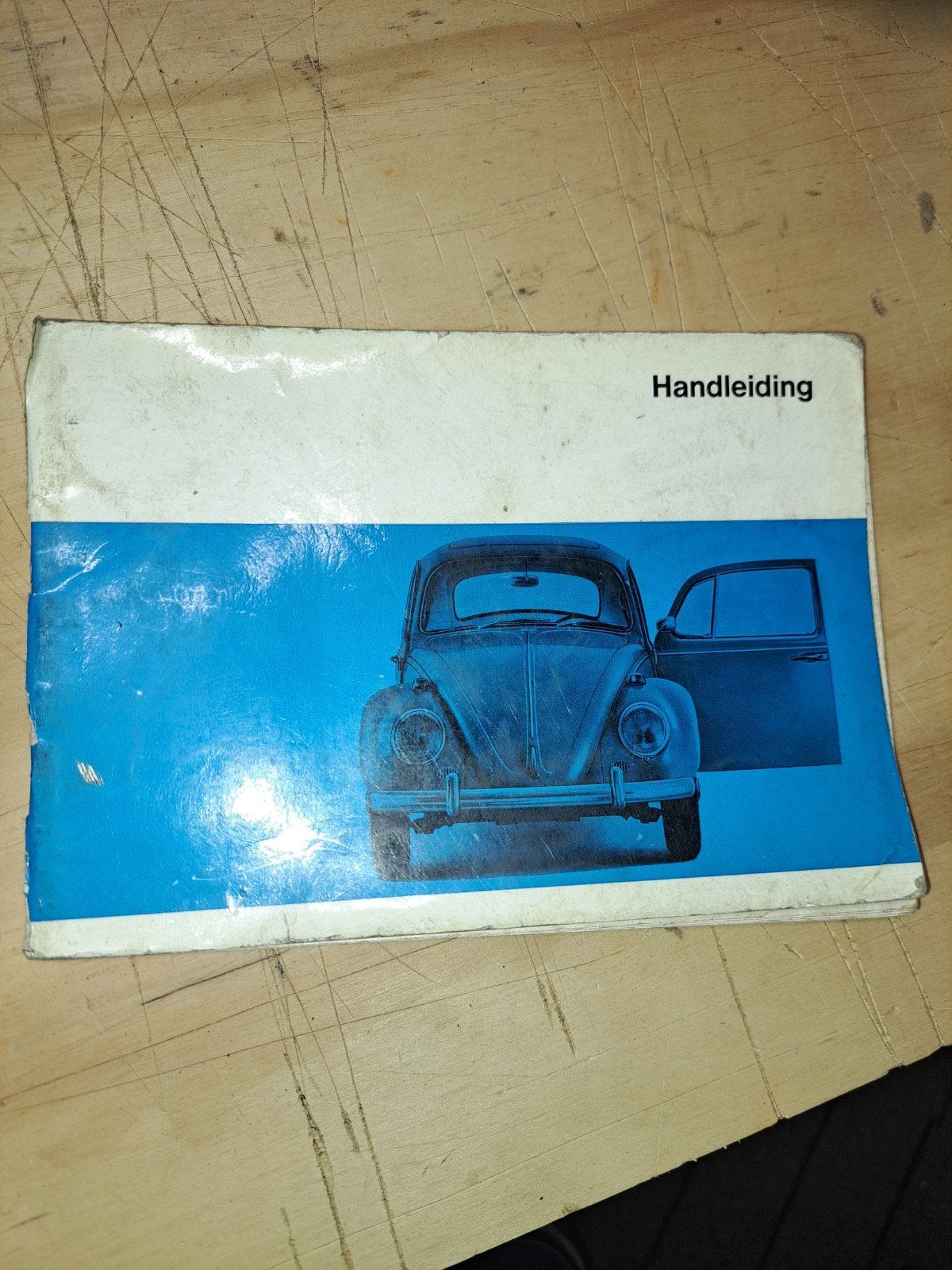 Origineel VW Kever Handleiding & Servicekaart 1967, Ophalen of Verzenden