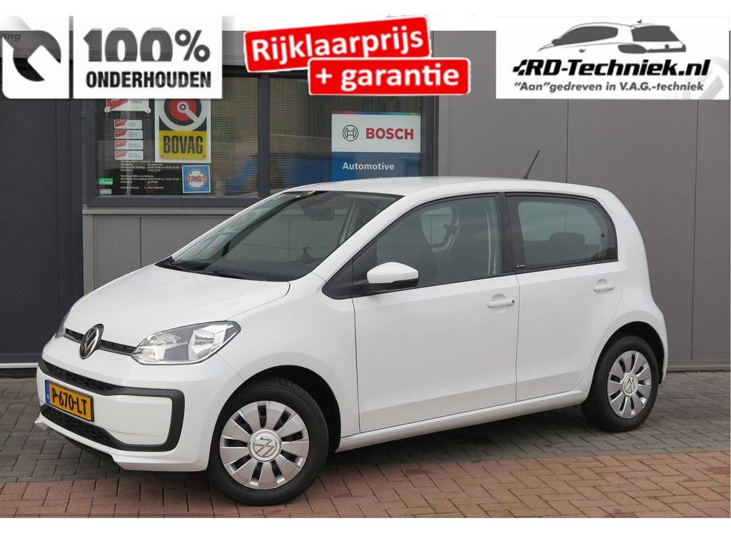 Volkswagen up! 1.0 49kw 66pk Active, Cruisecontrol , Stoelve, 12 maanden, Stof, Gebruikt, 4 stoelen