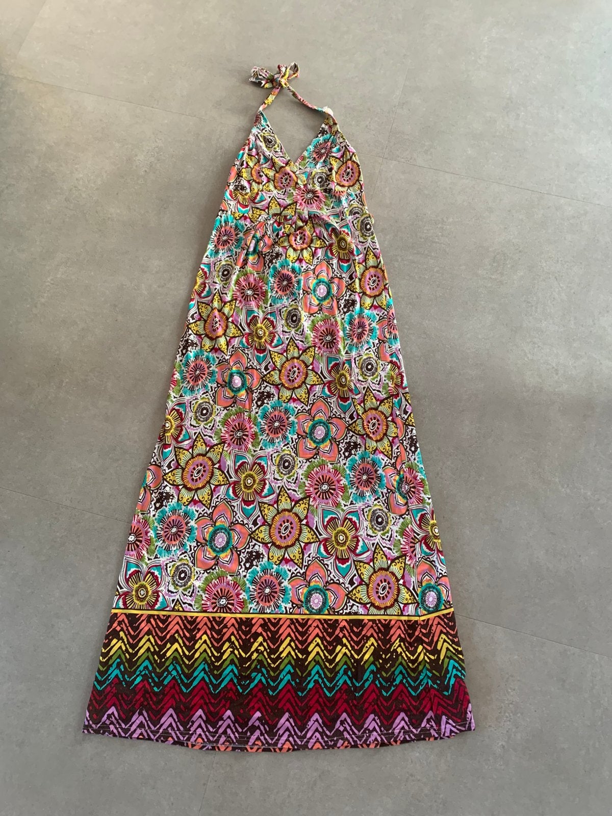 Zomerjurk hippie style maat s/m nieuw!, Ophalen of Verzenden, Nieuw, Maat 38/40 (M), Onder de knie