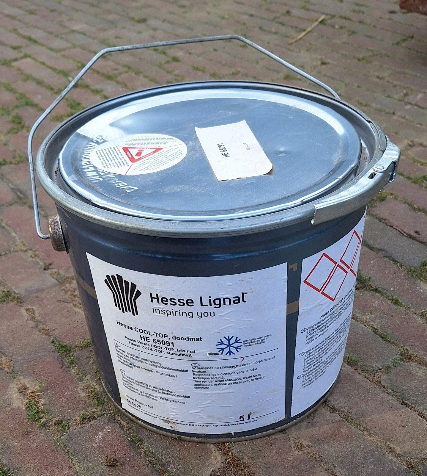 5L Hesse Cool Top doodmat. HE 65091, Overige kleuren, 5 tot 10 liter, Nieuw, Ophalen of Verzenden