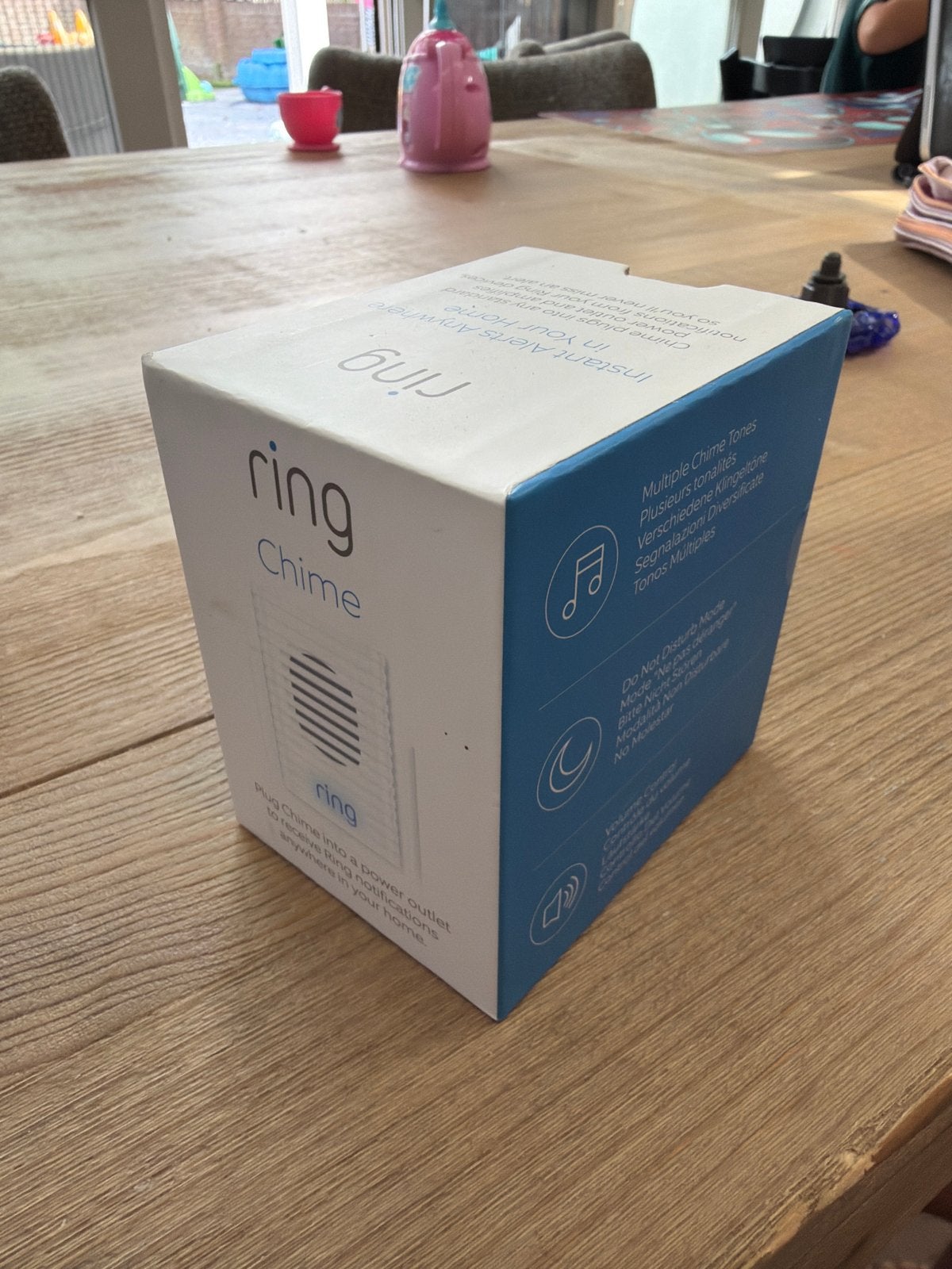 Ring Chime - Draadloze Deurbel Gong, Ophalen of Verzenden, Compatibel met smartphone, Zo goed als nieuw, Draadloos