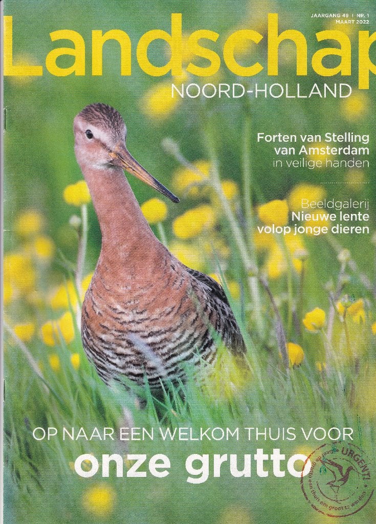 Magazine "Landschap Noord-Holland", Boeken, Tijdschriften en Kranten, Ophalen of Verzenden, Gelezen, Wetenschap en Natuur