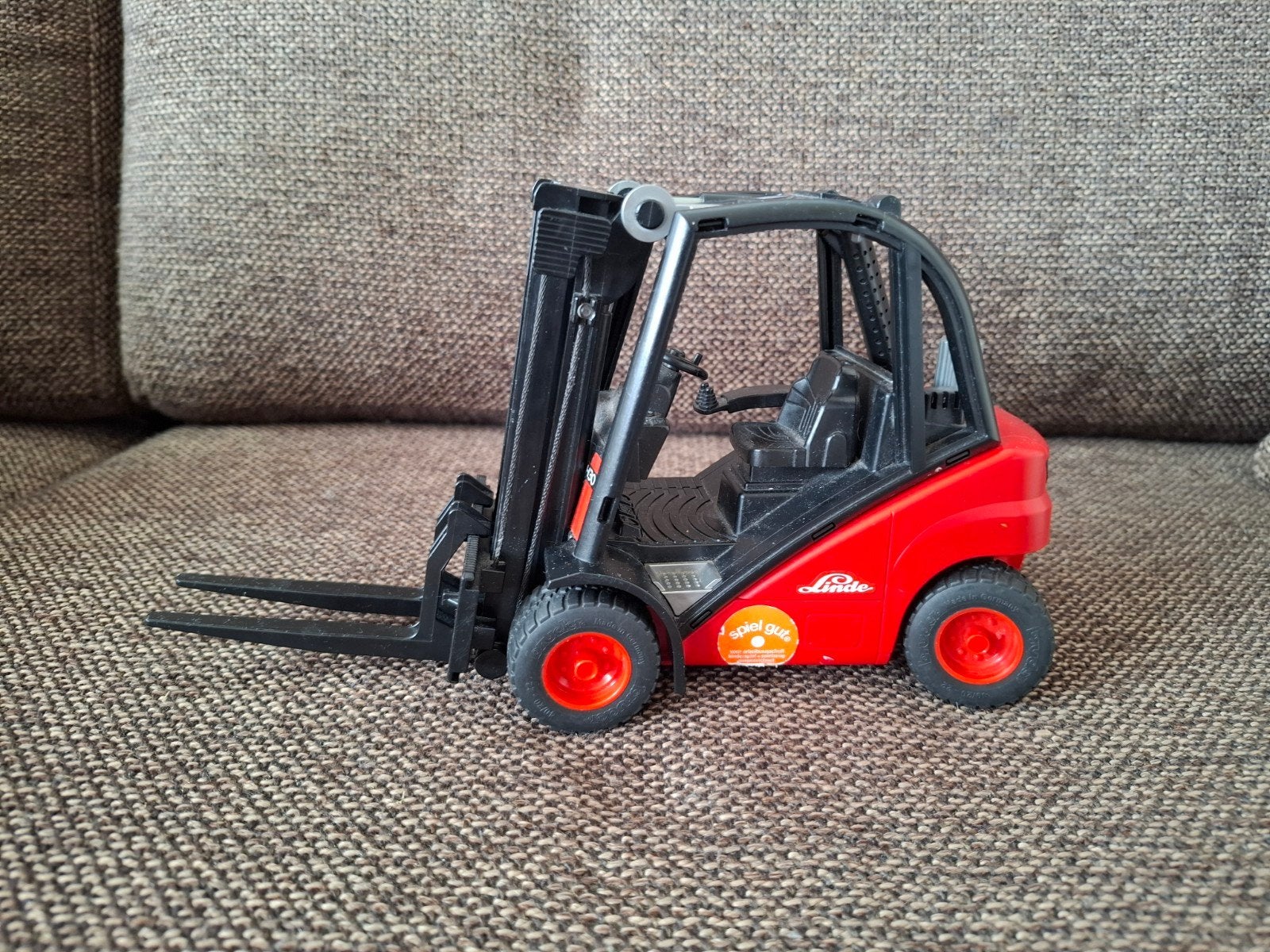 Bruder heftruck, Kinderen en Baby's, Speelgoed | Speelgoedvoertuigen, Ophalen of Verzenden