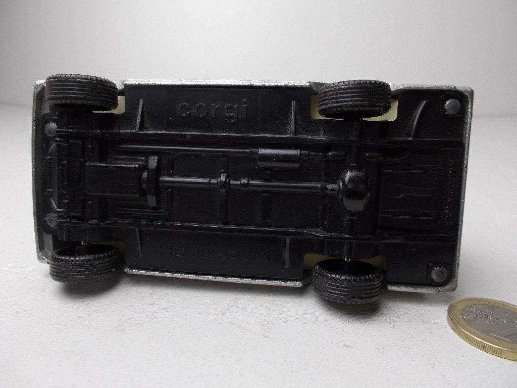 1980 Corgi Toys 435 SUPERMAN CHEVROLET VAN 1:32 Izgst (-E-), Ophalen of Verzenden, Zo goed als nieuw, Bus of Vrachtwagen, Corgi