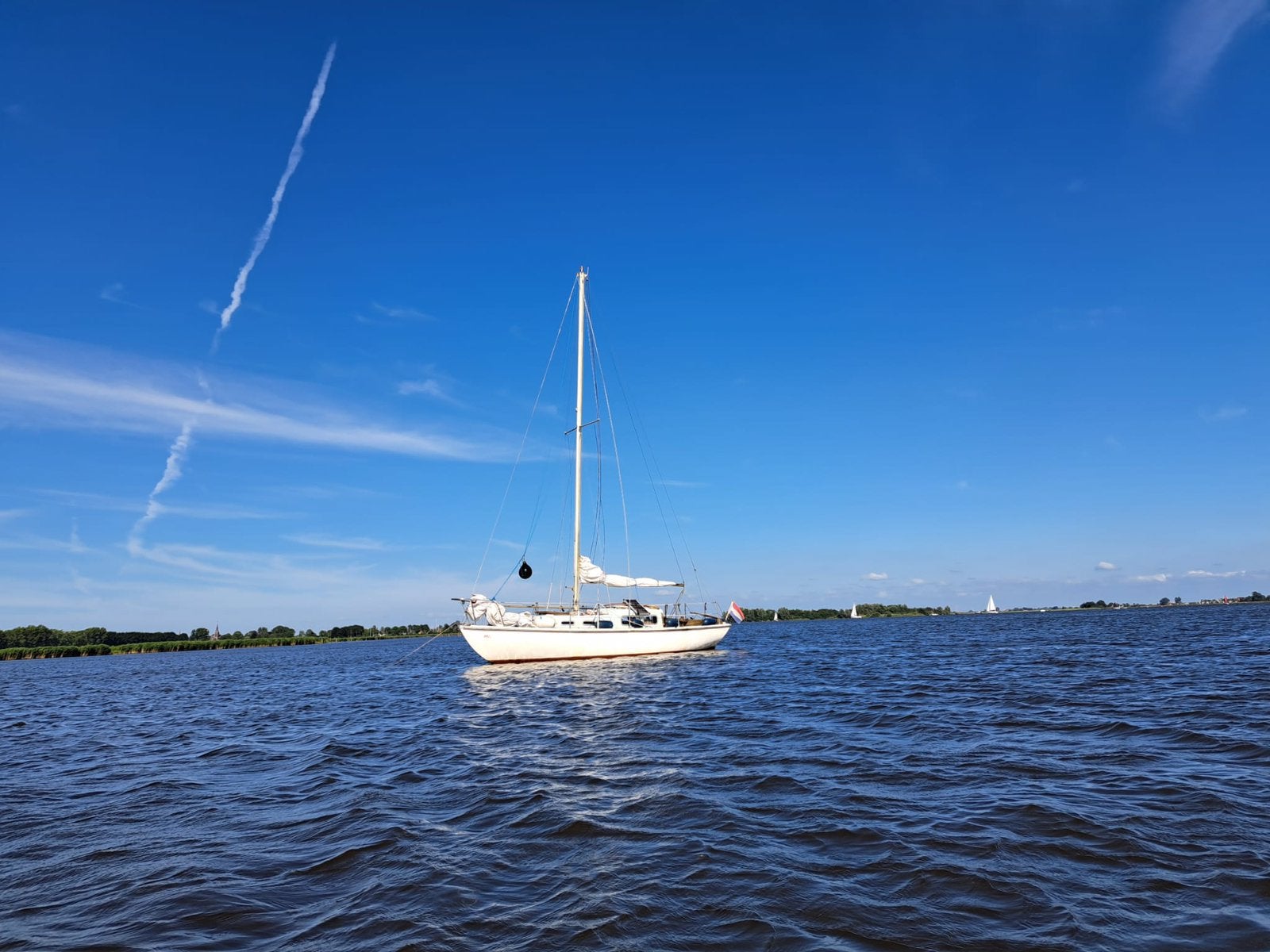 Klassiek engels zeezeiljachtje, Ophalen, Gebruikt, Diesel, 122 cm