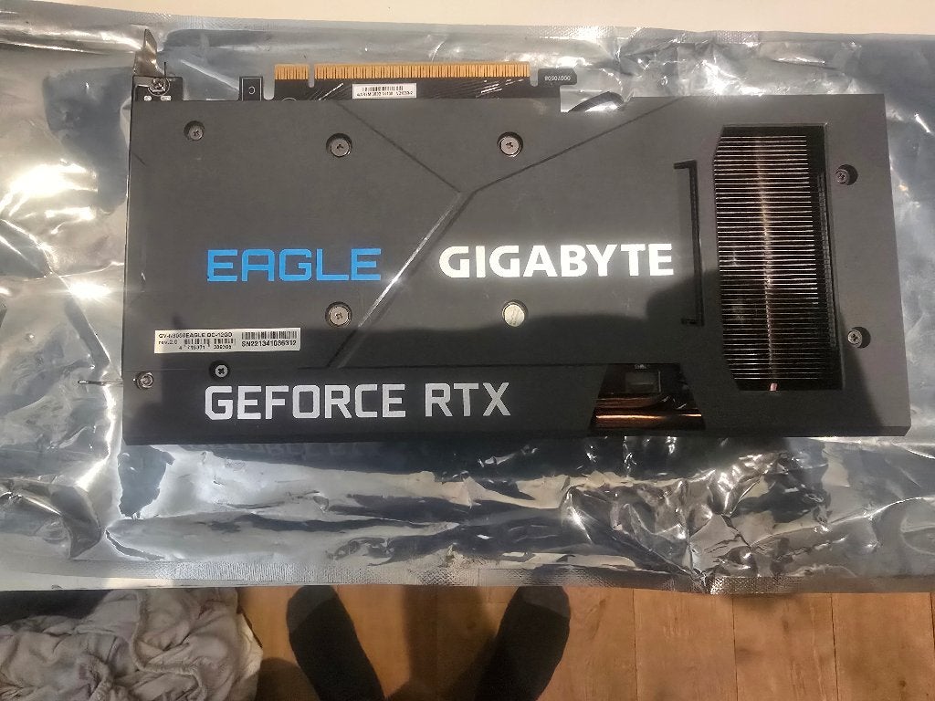 Gigabyte geforce rtx3060 12GB eagle oc, Computers en Software, GDDR6, PCI-Express 4, Ophalen of Verzenden, Zo goed als nieuw