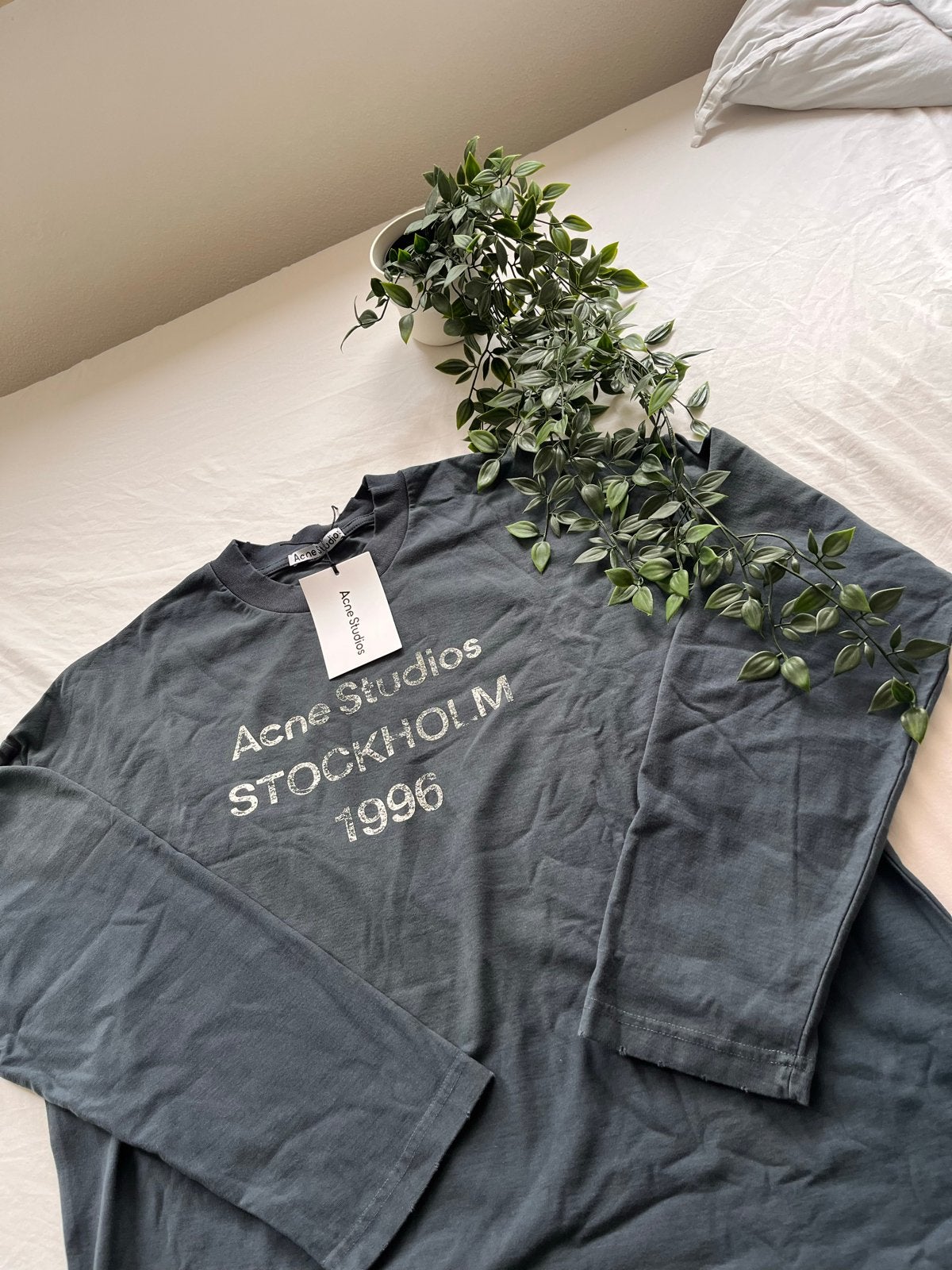 Acne Studios Stockholm 1996 T-shirt Lange Mouw Maat M, Kleding | Dames, Maat 38/40 (M), Nieuw, Ophalen of Verzenden, Lange mouw