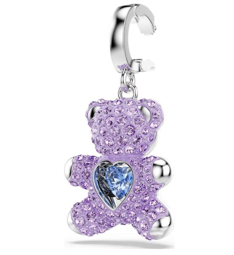 Swarovski Idyllia Bedel Teddy Beer Paars. Kristallijn Shop, Swarovski@.com, Verzenden, Wattens, Nieuw