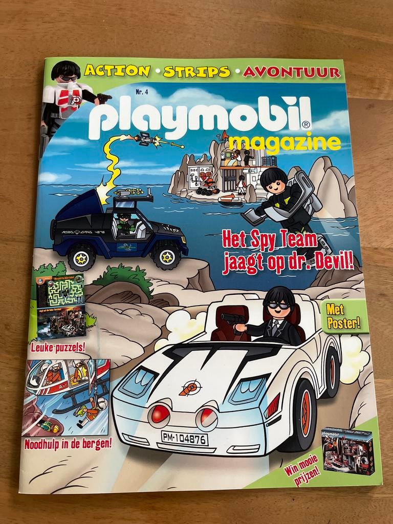 Playmobil Magazine Nrs. 4 & 5 - Actie, Strips, Avontuur, Kinderen en Baby's, Speelgoed | Playmobil, Ophalen of Verzenden, Zo goed als nieuw