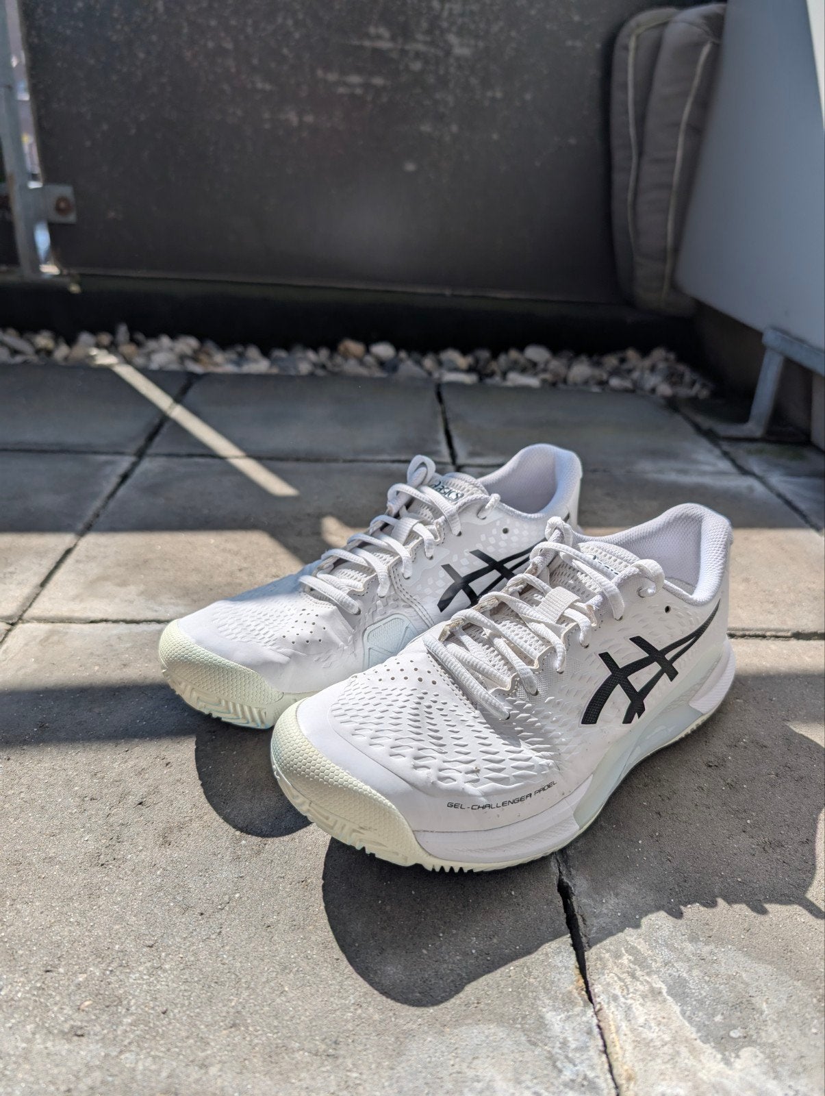 ASICS GEL-CHALLENGER 13 Padel schoenen Wit - maat 41,5, Ophalen of Verzenden, Gebruikt